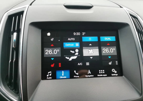 Ford EDGE cena 115900 przebieg: 143100, rok produkcji 2018 z Brześć Kujawski małe 497